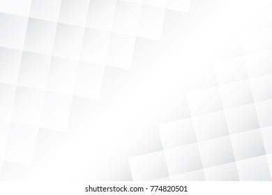 Abstract geometric white and gray color background. Vector, illustration.