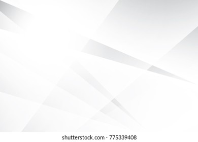 Abstract geometric white and gray color background. Vector, illustration.