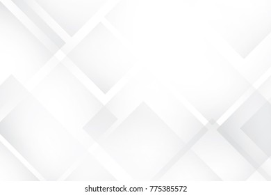Abstract geometric white and gray color background. Vector, illustration.