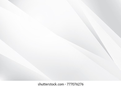 Abstract geometric white and gray color background. Vector, illustration.