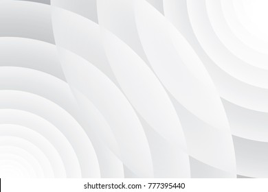 Abstract geometric white and gray color background. Vector, illustration.