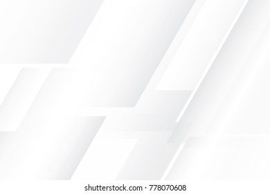 Abstract geometric white and gray color background. Vector, illustration.