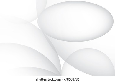 Abstract geometric white and gray color background. Vector, illustration.