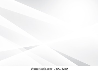 Abstract geometric white and gray color background. Vector, illustration.