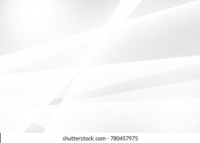 Abstract geometric white and gray color background. Vector, illustration.