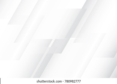 Abstract geometric white and gray color background. Vector, illustration.