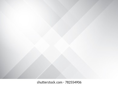 Abstract geometric white and gray color background. Vector, illustration.