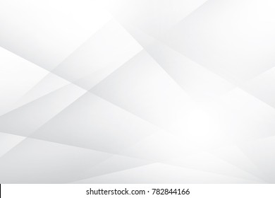 Abstract geometric white and gray color background. Vector, illustration.