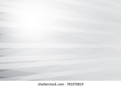 Abstract geometric white and gray color background. Vector, illustration.