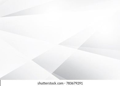 Abstract geometric white and gray color background. Vector, illustration.