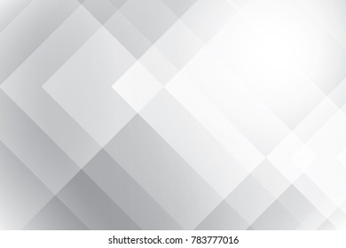 Abstract geometric white and gray color background. Vector, illustration.
