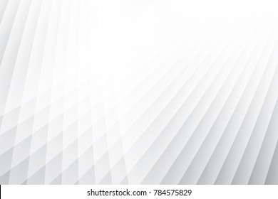 Abstract geometric white and gray color background. Vector, illustration.