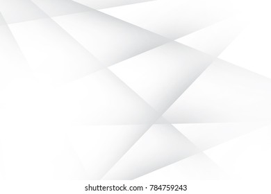 Abstract geometric white and gray color background. Vector, illustration.