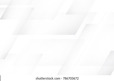Abstract geometric white and gray color background. Vector, illustration.
