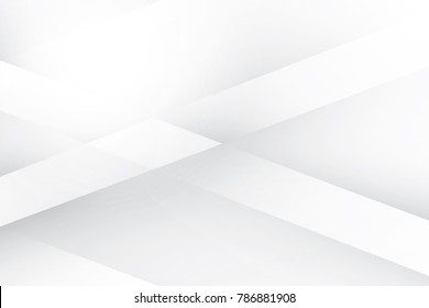 Abstract geometric white and gray color background. Vector, illustration.