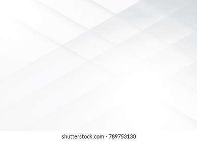 Abstract geometric white and gray color background. Vector, illustration.