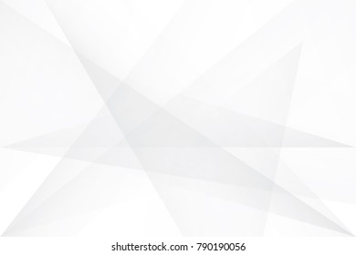 Abstract geometric white and gray color background. Vector, illustration.