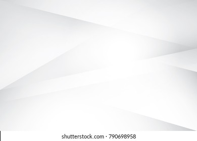 Abstract geometric white and gray color background. Vector, illustration.