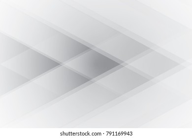Abstract geometric white and gray color background. Vector, illustration.