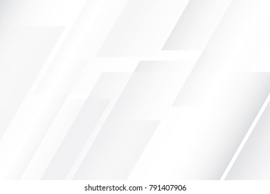 Abstract geometric white and gray color background. Vector, illustration.