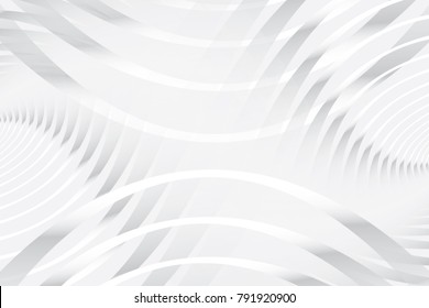 Abstract geometric white and gray color background. Vector, illustration.
