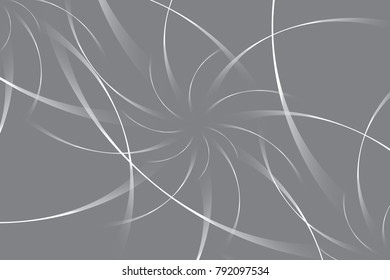 Abstract geometric white and gray color background. Vector, illustration.