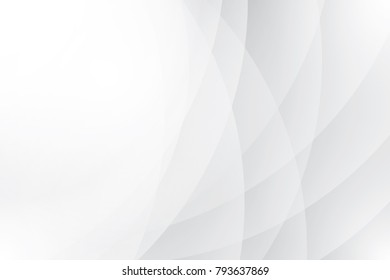 Abstract geometric white and gray color background. Vector, illustration.