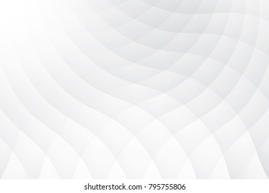Abstract geometric white and gray color background. Vector, illustration.