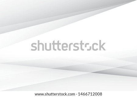 Abstract geometric white and gray color background. Vector, illustration.