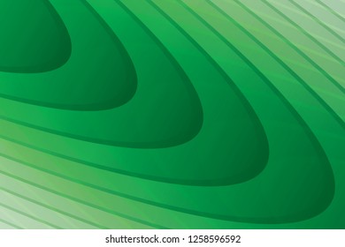 Abstract geometric white, gray and green color background. Vector, illustration.