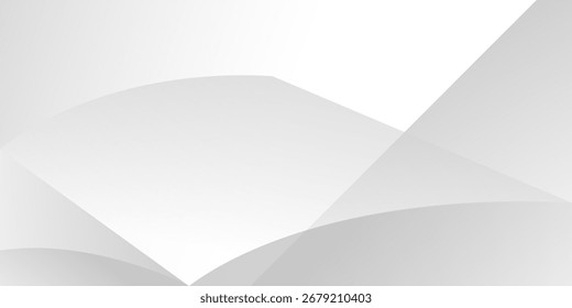 Abstractas geométrico blanco y gris forma de fondo moderno. textura patrón blanco. Ilustración vectorial