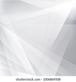 Abstract geometric white and gray with space modern design on Light gray silver background, vector illustration