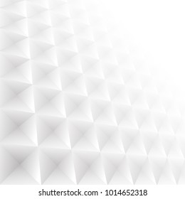 Abstract geometric white and gray with space modern design on Light gray silver background, vector illustration