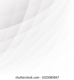 Abstract geometric white and gray with space modern design on Light gray silver background, vector illustration eps 10