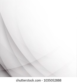 Abstract geometric white and gray with space modern design on Light gray silver background, vector illustration eps 10