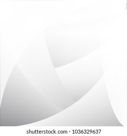 Abstract geometric white and gray with space modern design on Light gray silver background, vector illustration eps 10