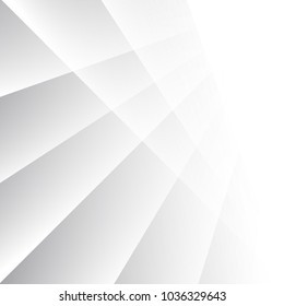 Abstract geometric white and gray with space modern design on Light gray silver background, vector illustration eps 10
