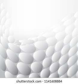 Abstract geometric white and gray with space modern design on Light gray silver background, vector illustration eps 10