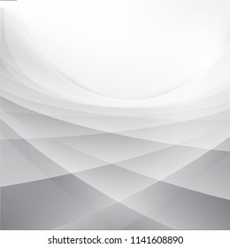 Abstrakte geometrische weiß und grau mit Raum modernes Design auf hellgrauem silbernem Hintergrund, Vektorgrafik eps 10