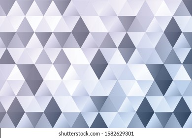 Abstract geometric white and gray with space modern design on Light gray background, vector illustration - Vector