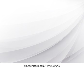 Abstract  geometric white and gray with space modern  design on Light  gray background, vector illustration
