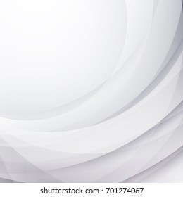 Abstract  geometric white and gray with space modern  design on Light  gray background, vector illustration