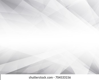 Abstract  geometric white and gray with space modern  design on Light  gray background, vector illustration