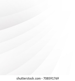 Abstract geometric white and gray with space modern design on Light gray background, vector illustration
