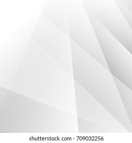 Abstract geometric white and gray with space modern design on Light gray background, vector illustration