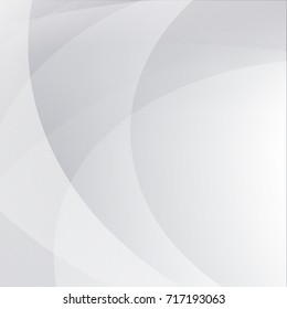 Abstract geometric white and gray with space modern design on Light gray silver background, vector illustration