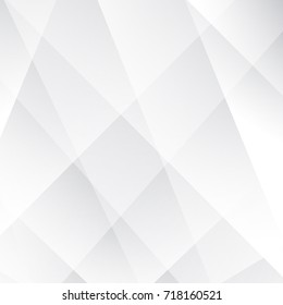 Abstract geometric white and gray with space modern design on Light gray silver background, vector illustration
