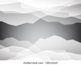 Abstract geometric white and gray with space modern design on Light gray silver background, vector illustration