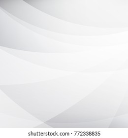 Abstract geometric white and gray with space modern design on Light gray silver background, vector illustration