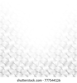 Abstract geometric white and gray with space modern design on Light gray silver background, vector illustration